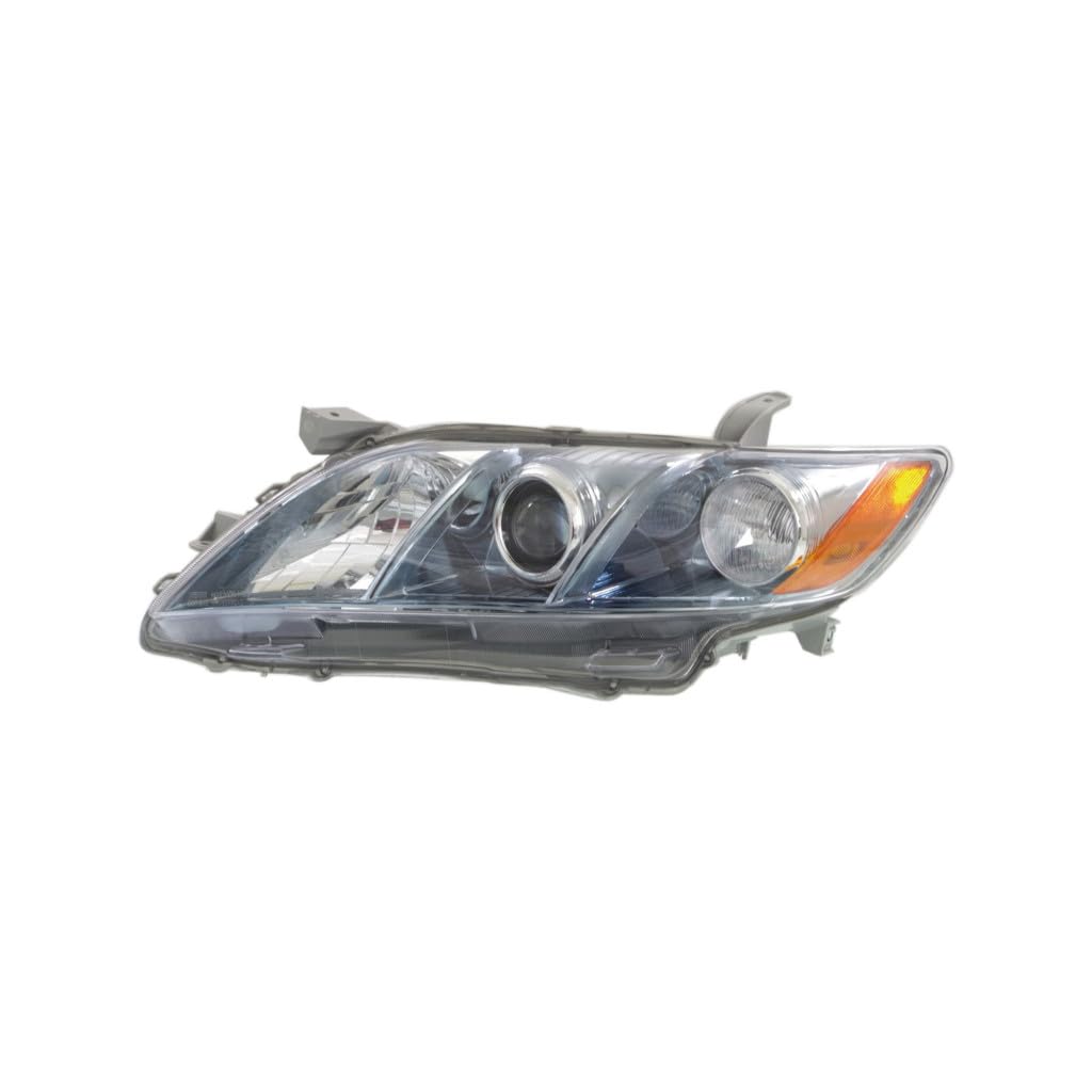 Toyota Camry 2007 2008 2009 Headlights Driver And Passenger Side Pair Amber & Clear Lens O737201