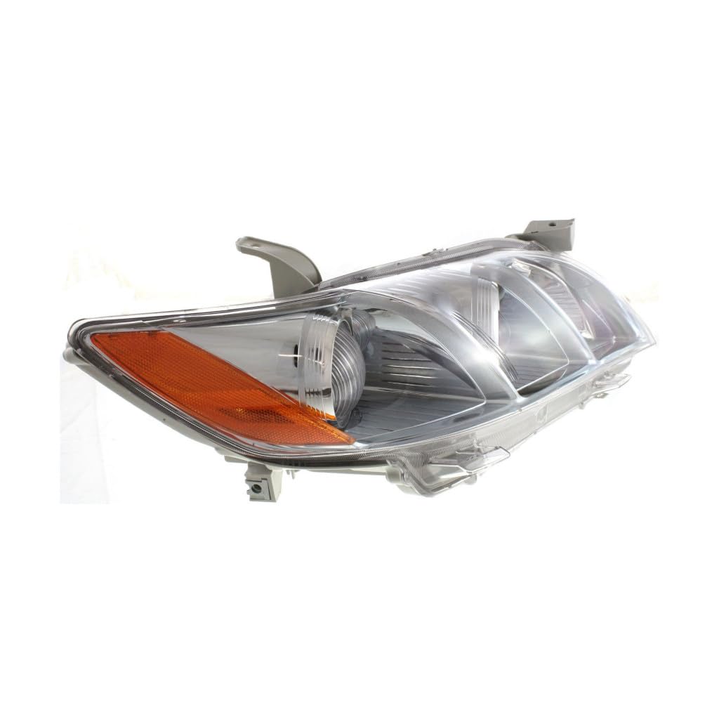 Toyota Camry 2007 2008 2009 Headlights Driver And Passenger Side Pair Amber & Clear Lens O737201
