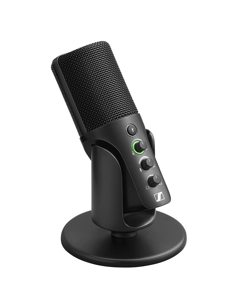 USB Cardioid Condenser Microphone & Table Stand I36163