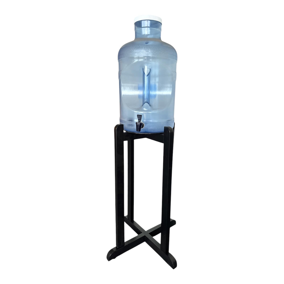 27" Black Wood Floor Stand for Water Dispenser W97498