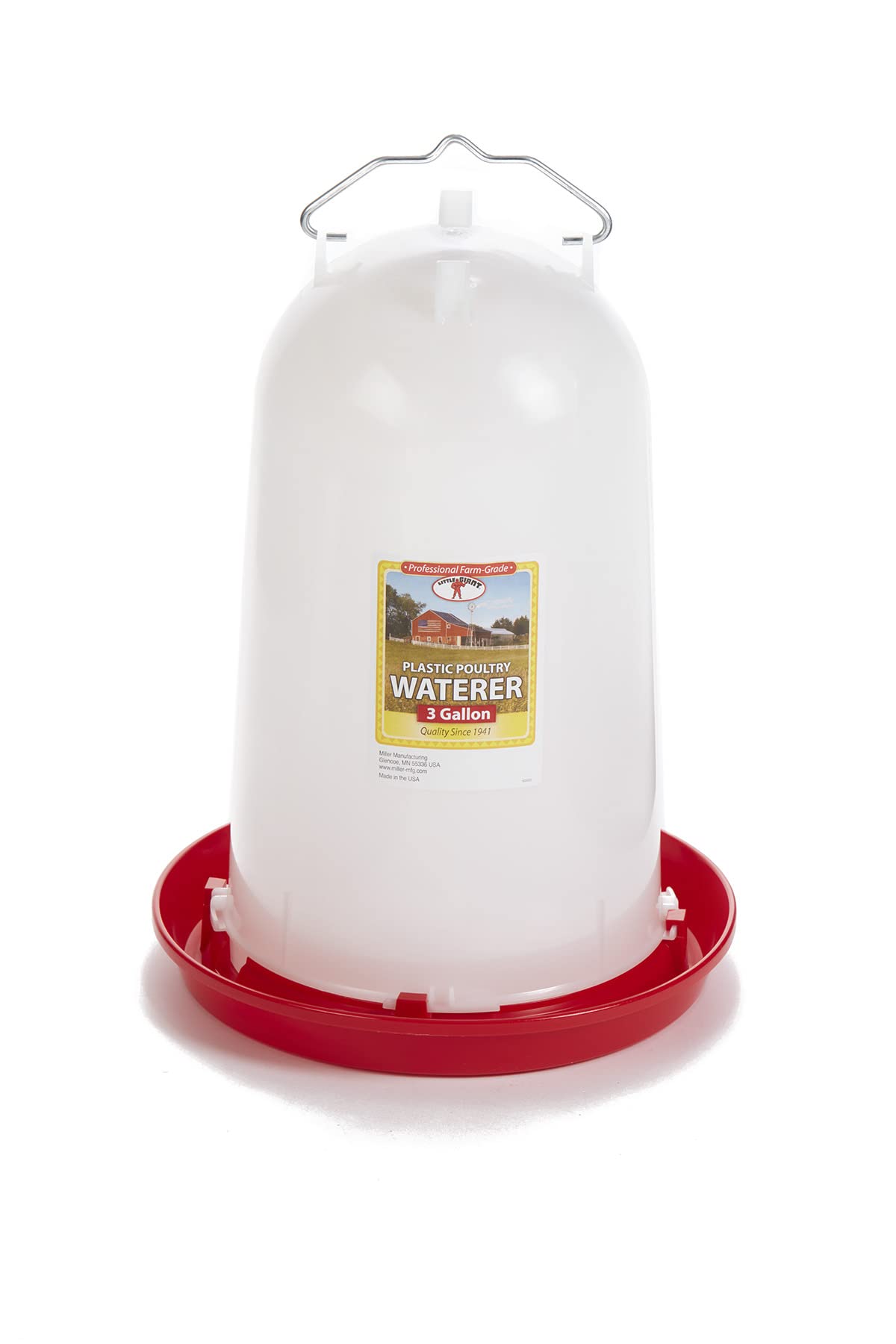 3 Gallon Plastic Poultry Waterer with Handle Z18508