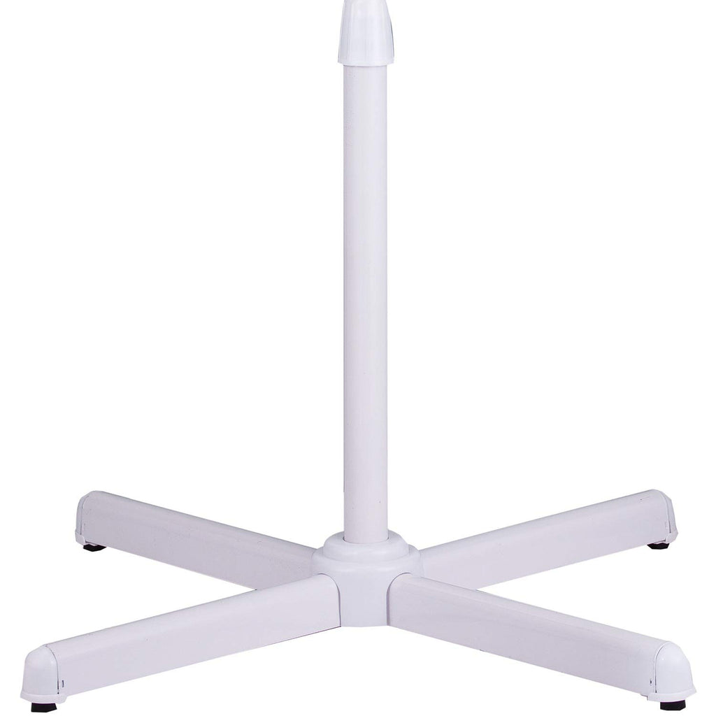 White 16-inch 3-Speed Oscillating Stand Fan Q113447