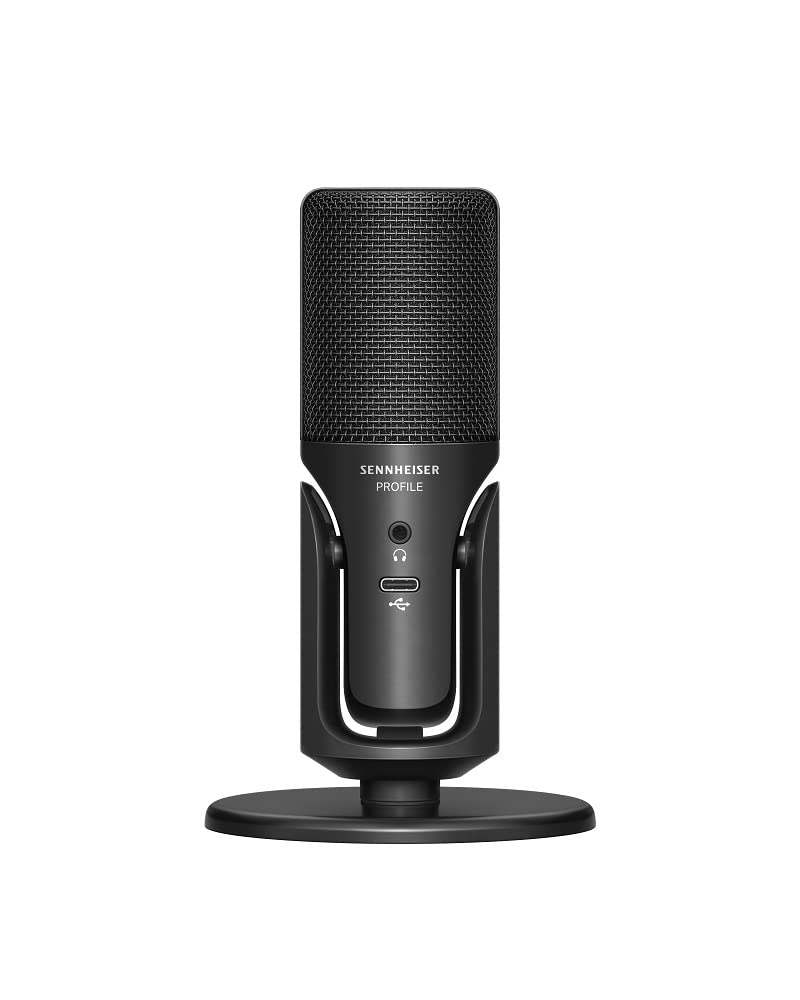 USB Cardioid Condenser Microphone & Table Stand I36163