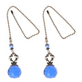 2pcs Crystal Ball Pull Chain Light Accessory I981291
