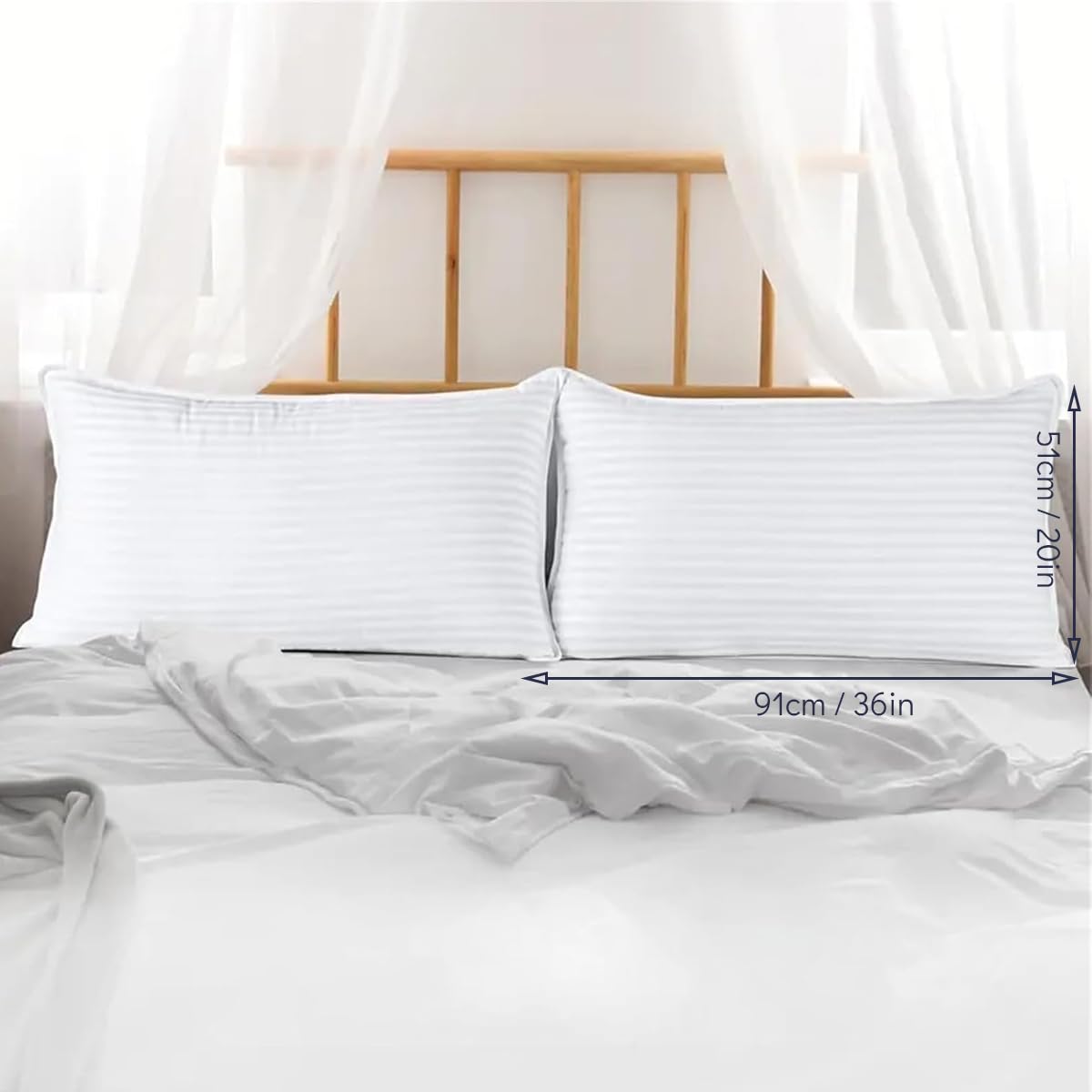 Standard Size Bed Pillows Q51299