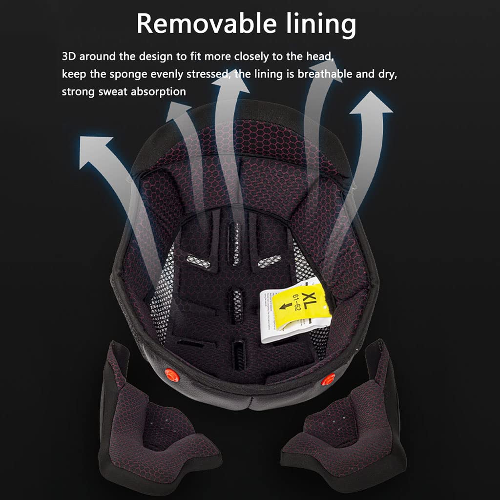 Black Carbon Fiber Modular Motorcycle Helmet S884