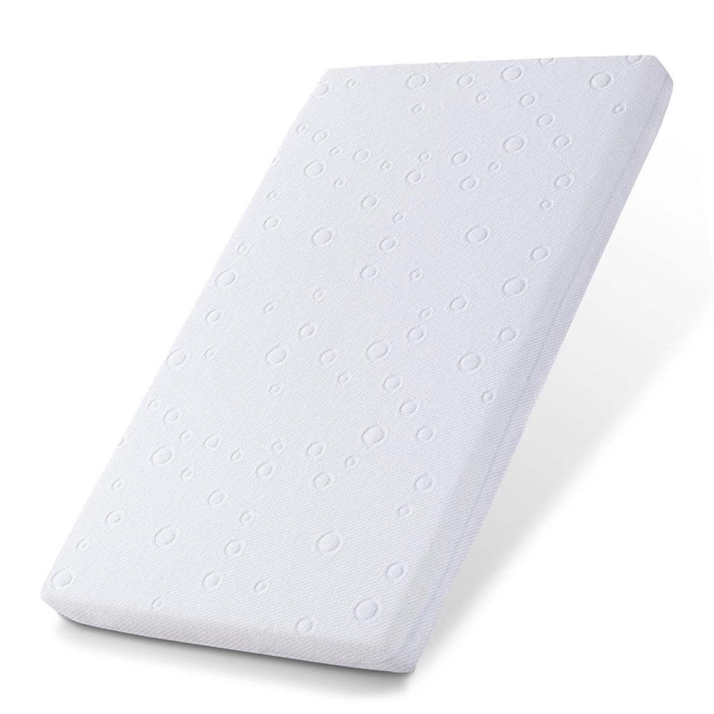 Baby Bassinet Mattress, 42" x 24" x 2" Dual Sided Gel Memory Foam with Removable Cover Y643624