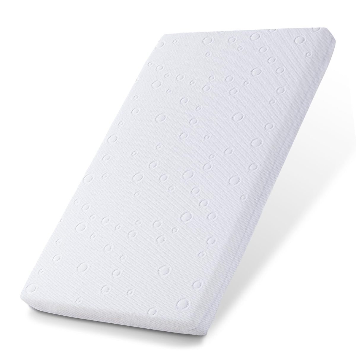 Baby Bassinet Mattress, 42" x 24" x 2" Dual Sided Gel Memory Foam with Removable Cover Y643624