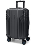 Expandable Carry On Luggage 22x14x9 Black X91111