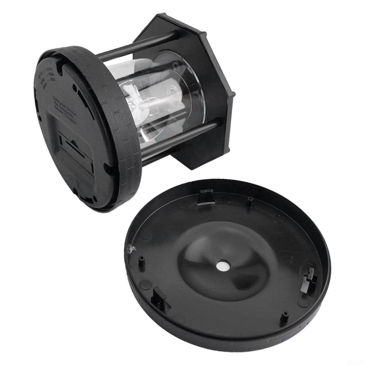Black Solar Lighthouse Lawn Light R660312