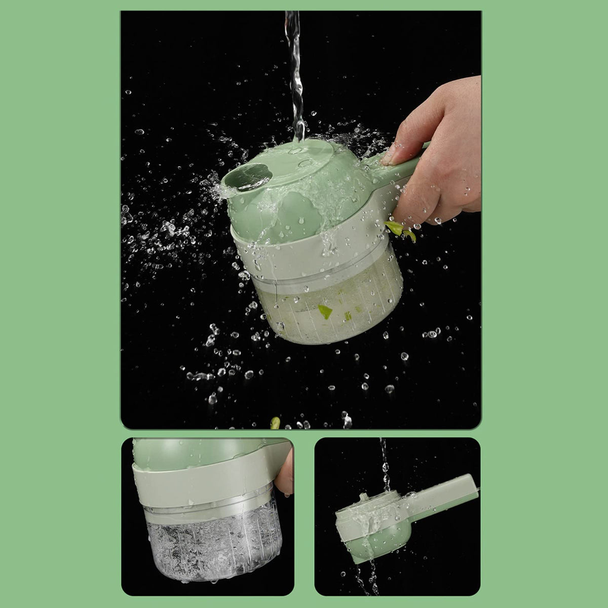 4 in 1 Cordless Electric Vegetable Cutter Set E299