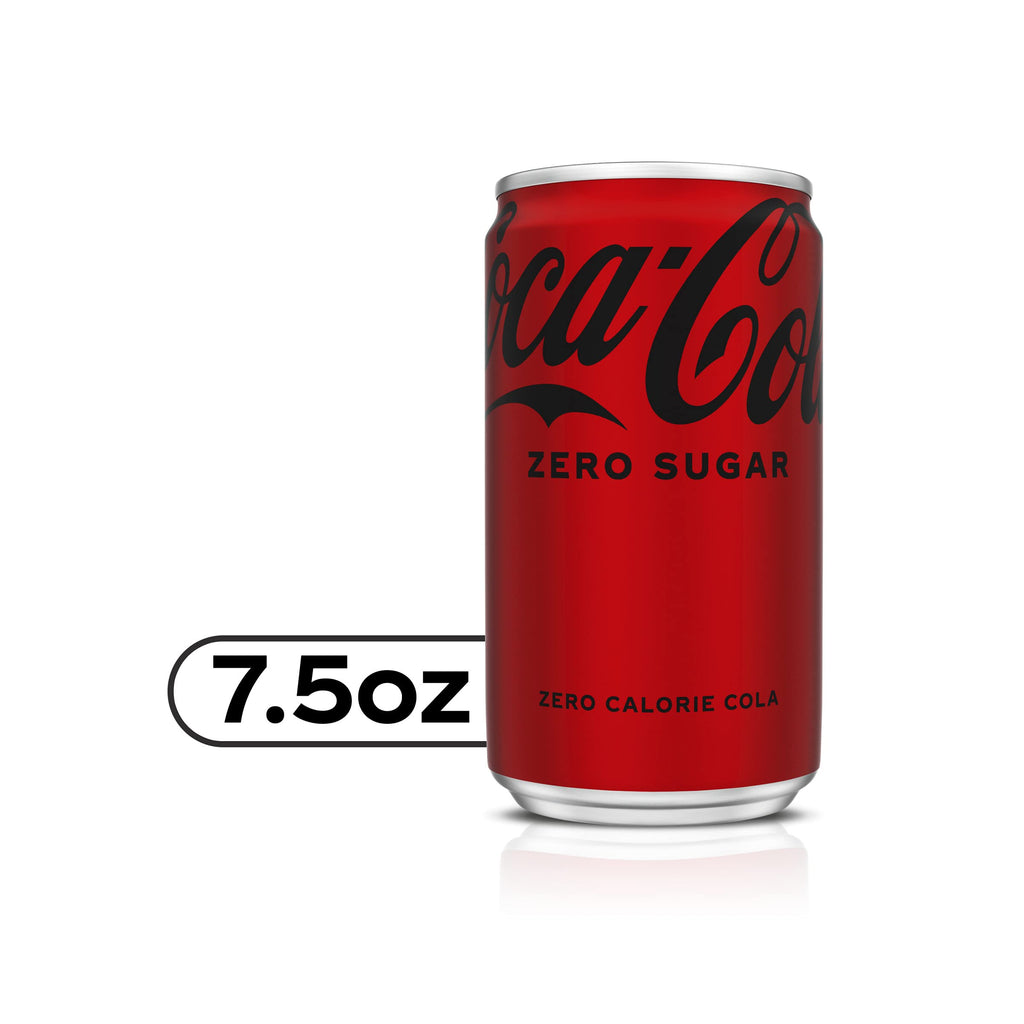 Coke Zero Sugar Mini-Can 7.5 fl oz 12 Pack V241018