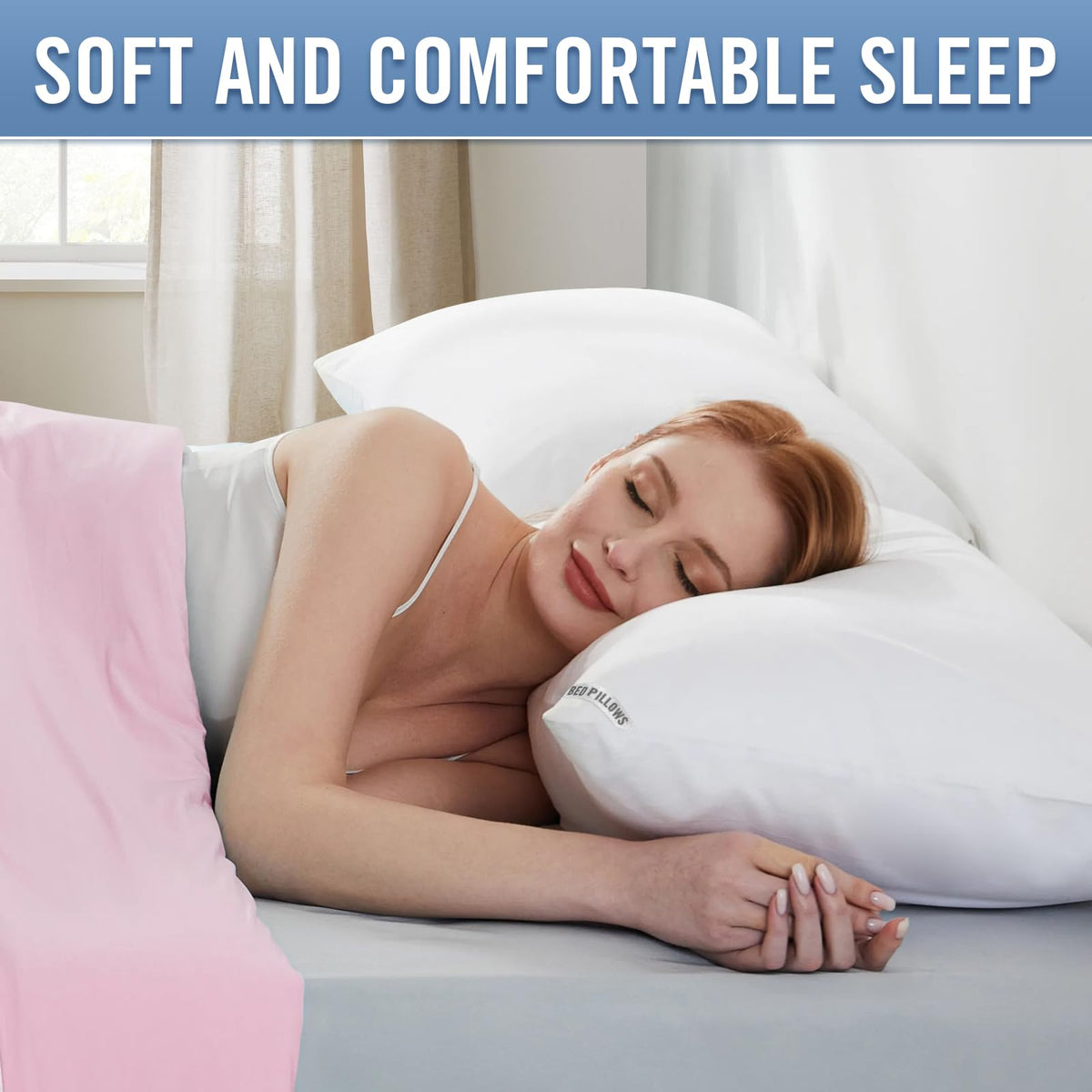 King Size 2 Pack Bed Pillows R964617