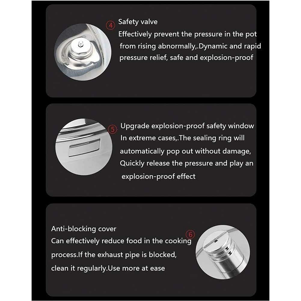Stainless Steel 3L Pressure Cooker N676602