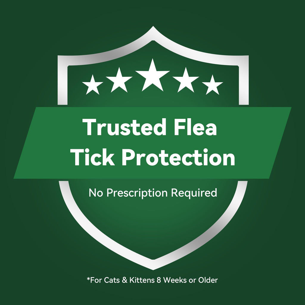 Cat Flea and Tick Treatment 6-Month Supply X3935