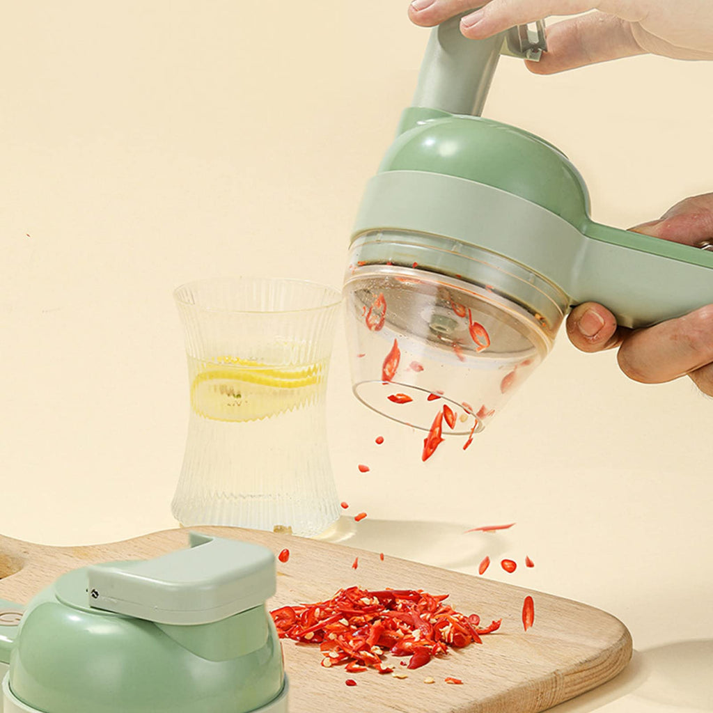 4 in 1 Cordless Electric Vegetable Cutter Set E299