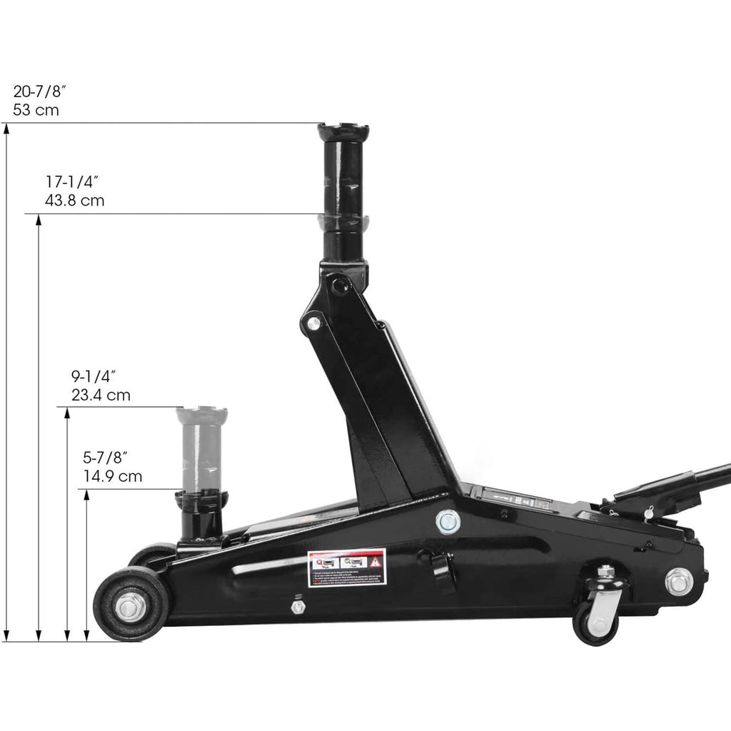 3 Ton Hydraulic Floor Jack Blue B590