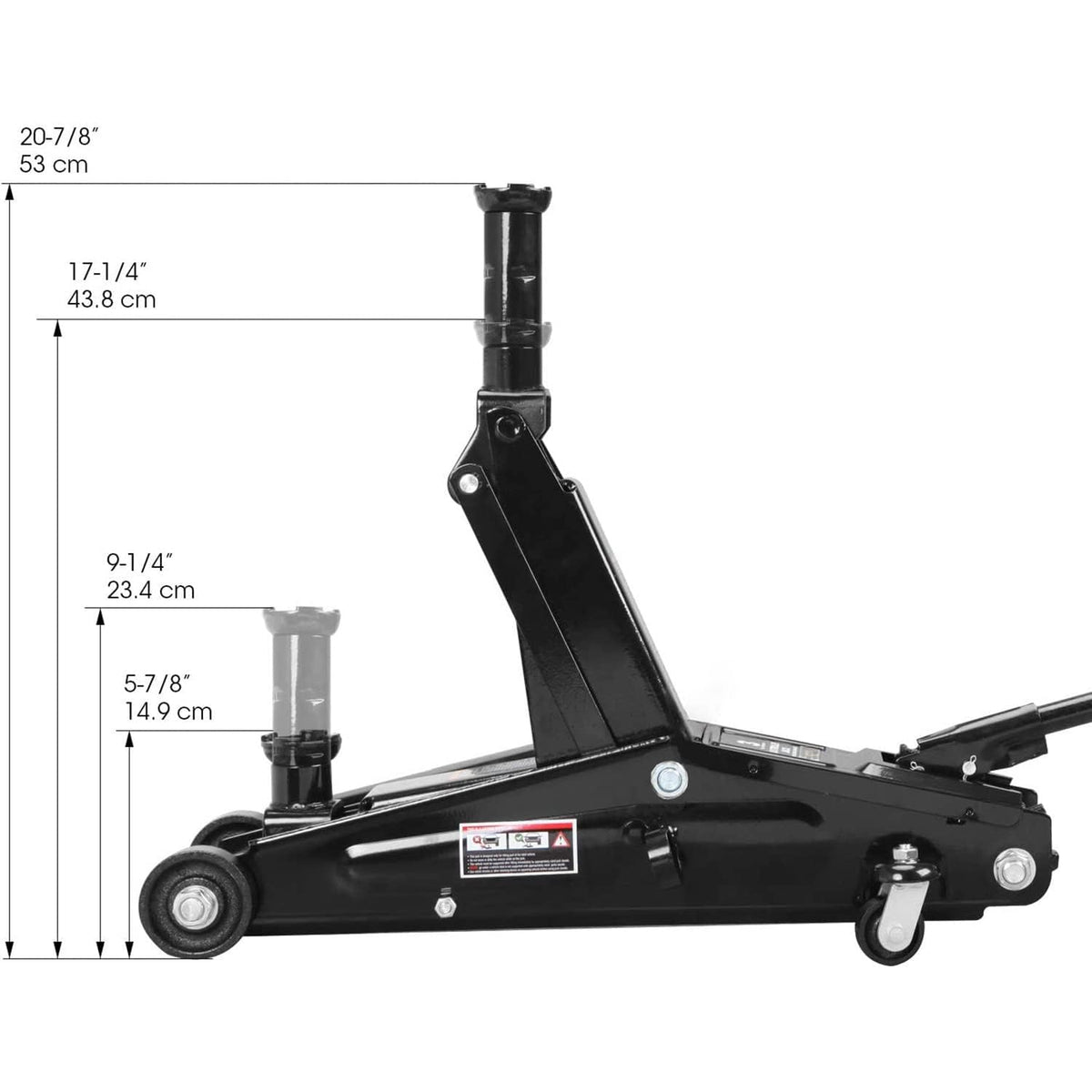 3 Ton Hydraulic Floor Jack Blue B590