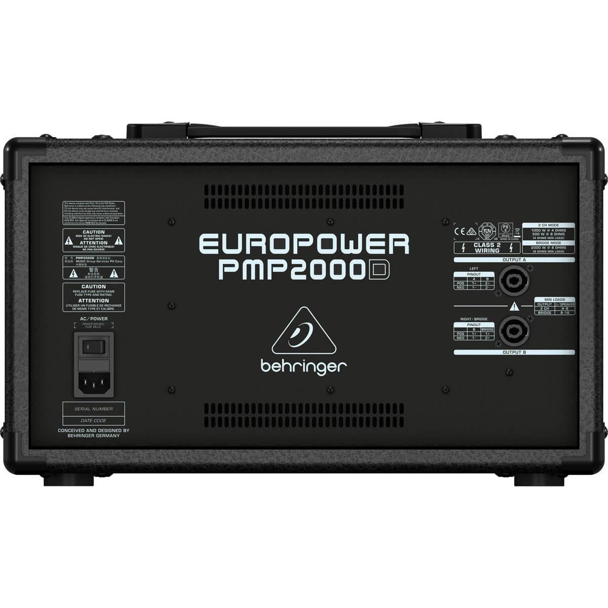 2000-Watt 14-Channel Powered Mixer O910119