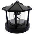 Solar Lighthouse with Rotating Beacon, 5.7 x 5.7 x 6.9 in S615