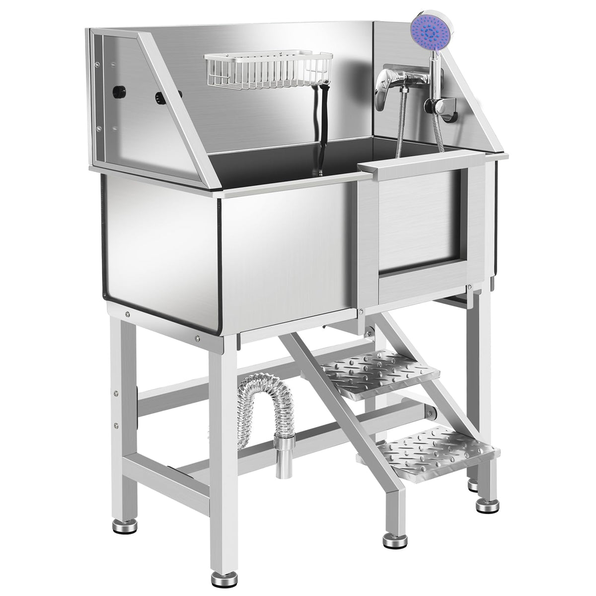 Stainless Steel Dog Washing Station Y563