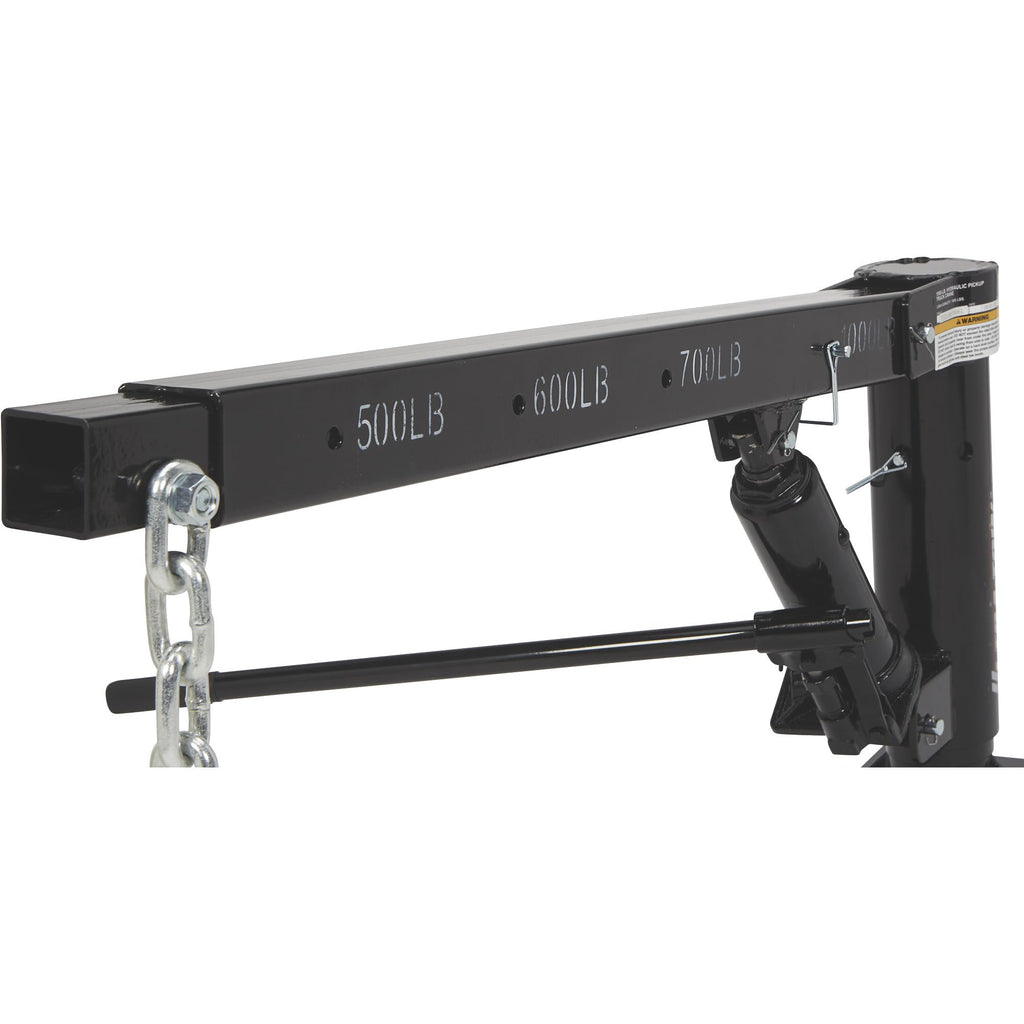 Hydraulic Pickup Truck Crane 1000-Lb. Capacity A452
