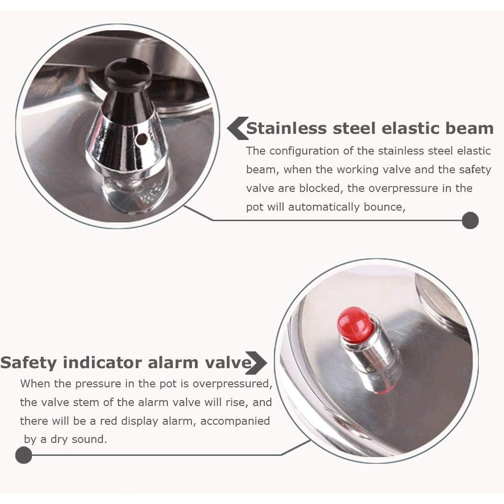 Aluminum Pressure Cooker Non-Stick 3L G742