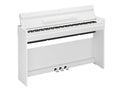 White 88-Key Weighted Digital Piano with 3-Pedal Unit O546