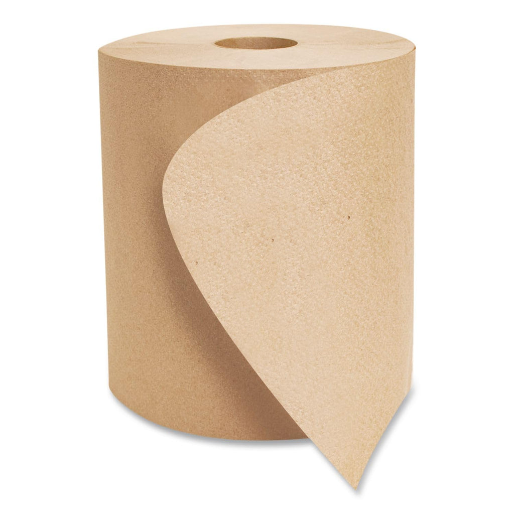 Green Seal Recycled Paper Towel Roll, Natural, 8" x 800 ft, Case of 6 X94026