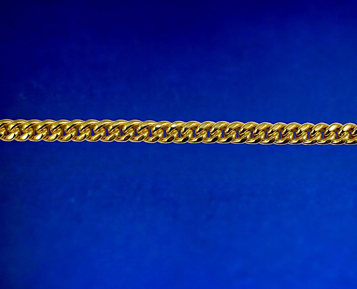 14K Yellow Gold Miami Cuban Chain V2298