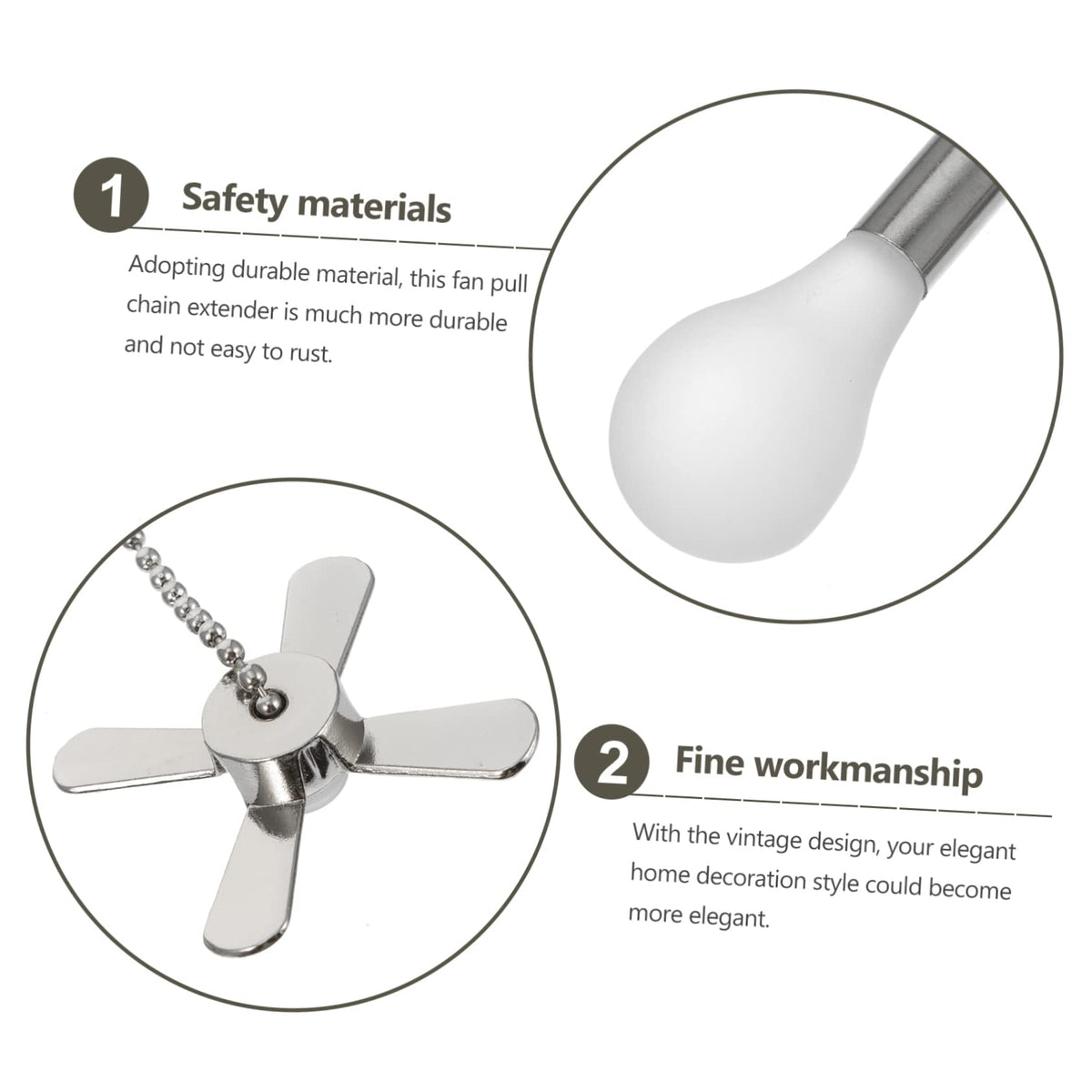 Ceiling Fan Pull Chain Set V472