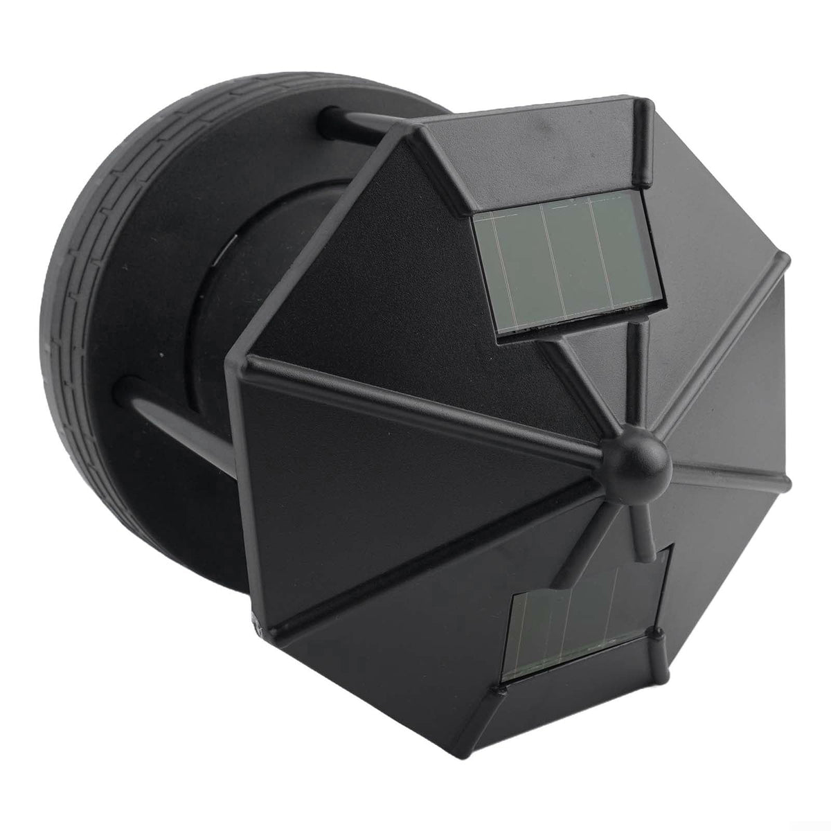 Black Solar Lighthouse Lawn Light R660312