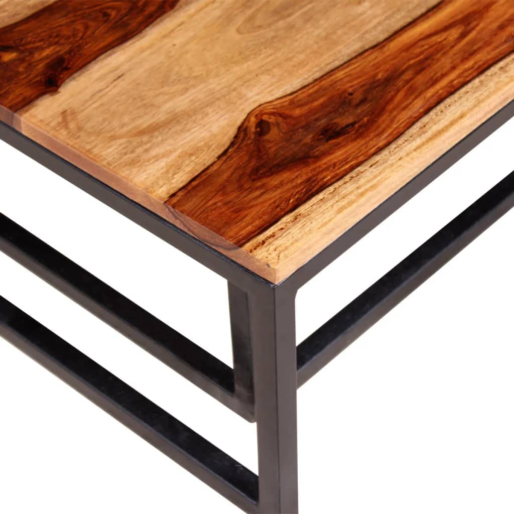 Solid Sheesham Wood Nesting Coffee Table Set X486