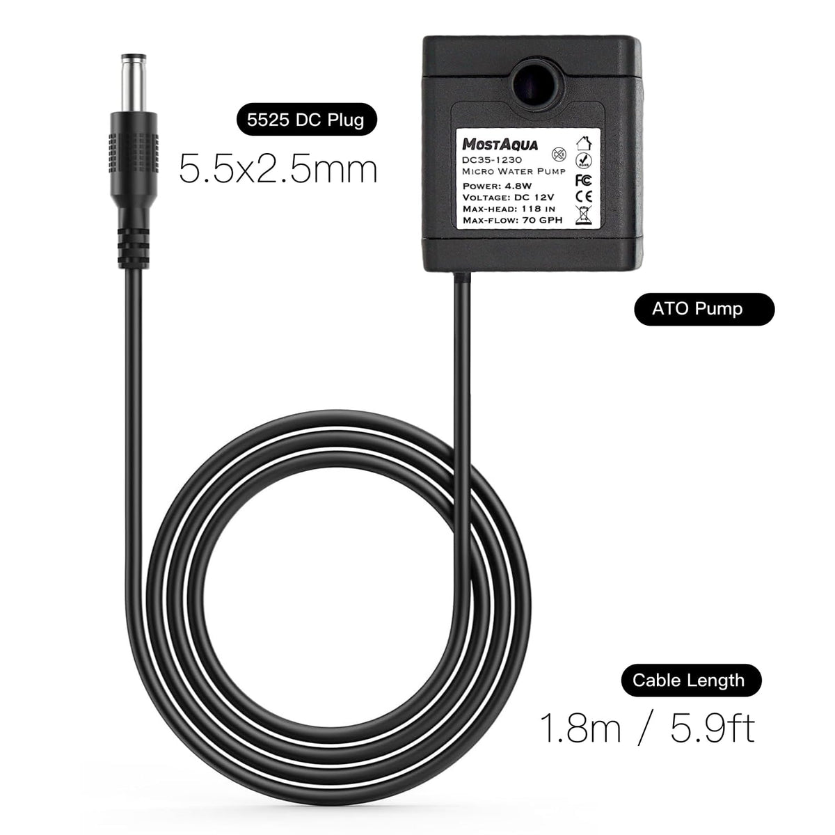 Aquarium Auto Top Off Pump O5281