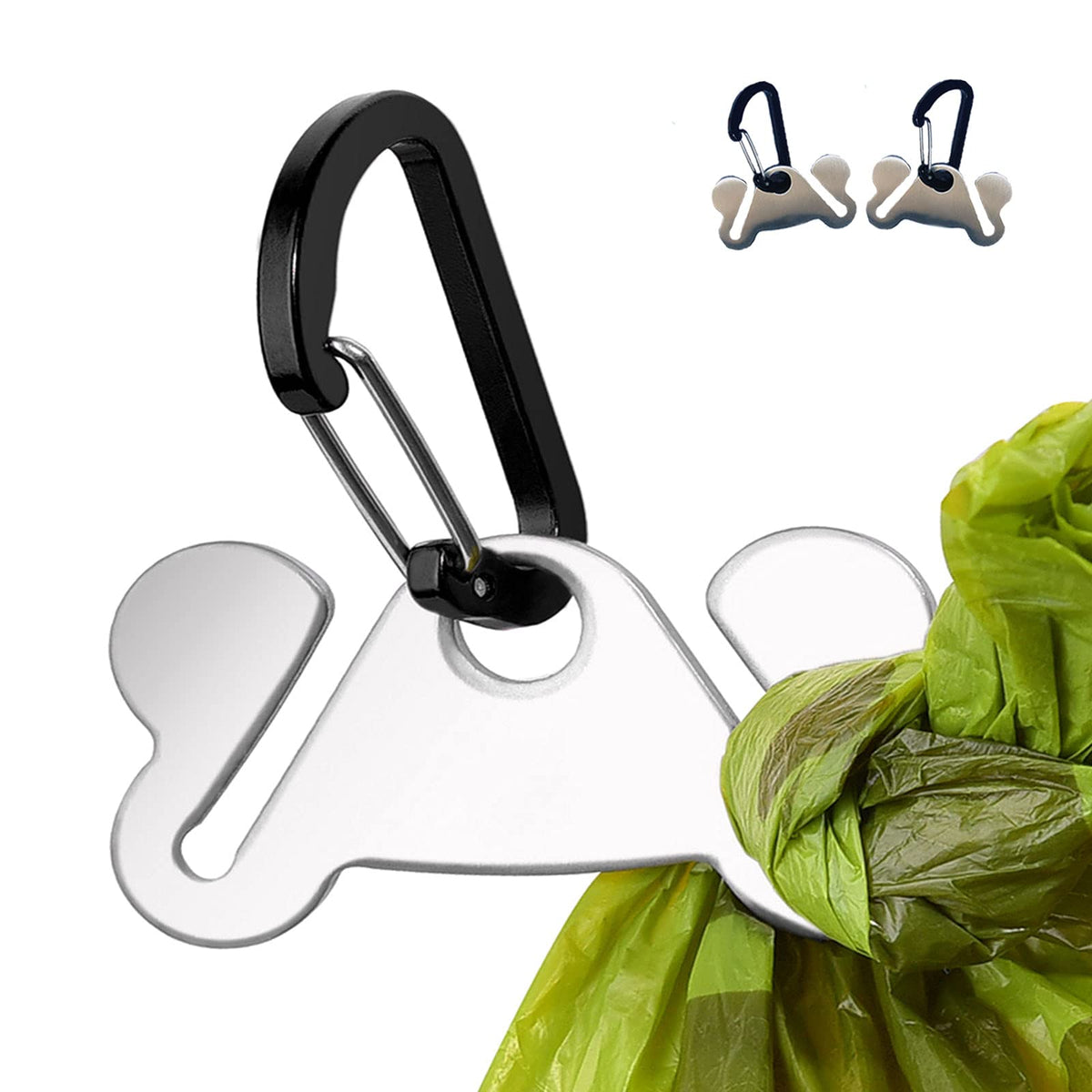 Dog Poop Bag Holder Leash Clip Dispenser P5625