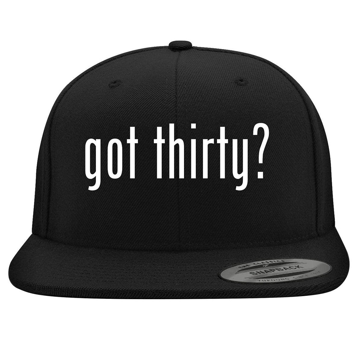 Structured Flat Bill Snapback Cap G320