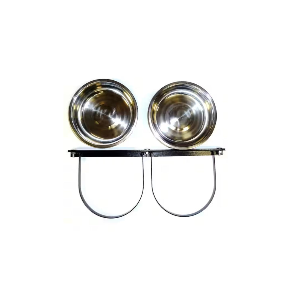 Stainless Steel Double Pet Bowls O3321
