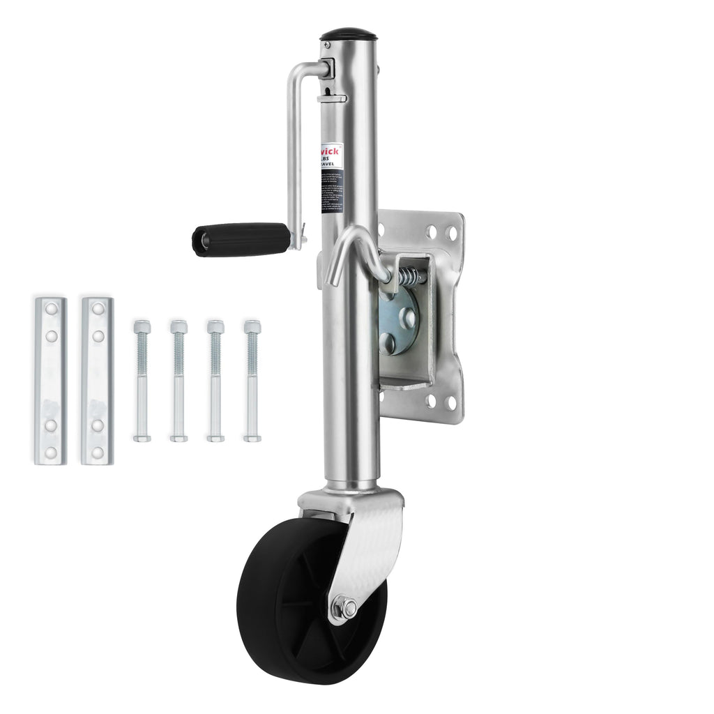 1200 lbs Boat Trailer Jack with 6 Inch Wheel F430