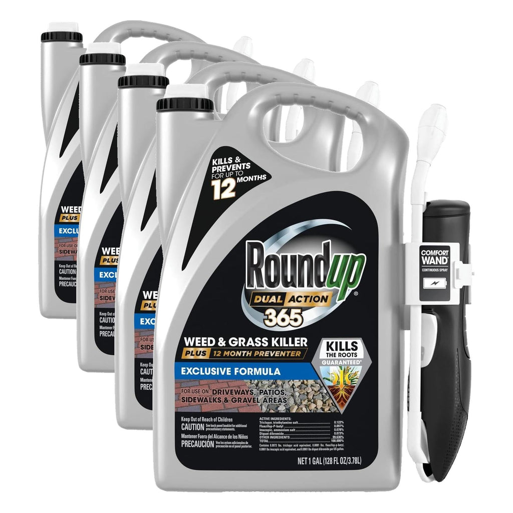 Weed & Grass Killer Plus 12 Month Preventer, 1 gal., Wand (Pack of 4) S459219