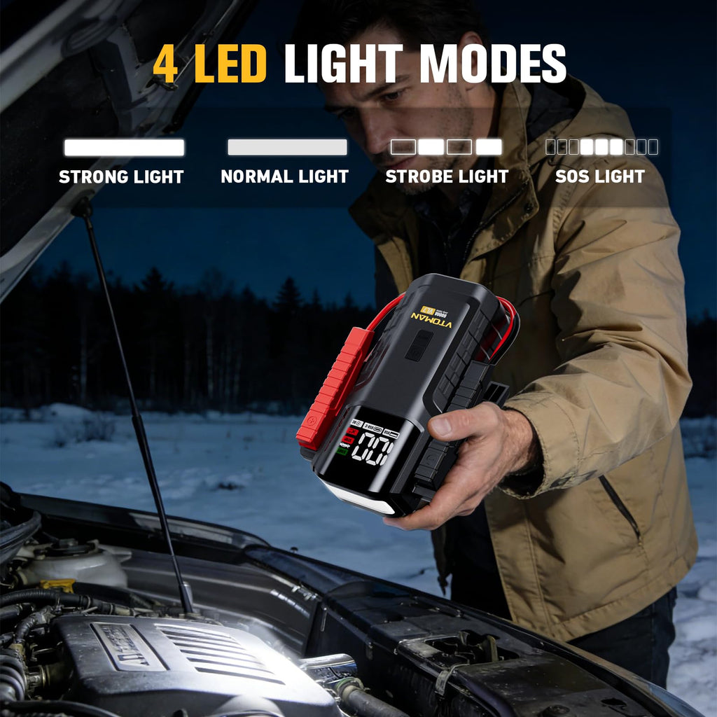 6000A LiFePO4 Portable Jump Starter V28469