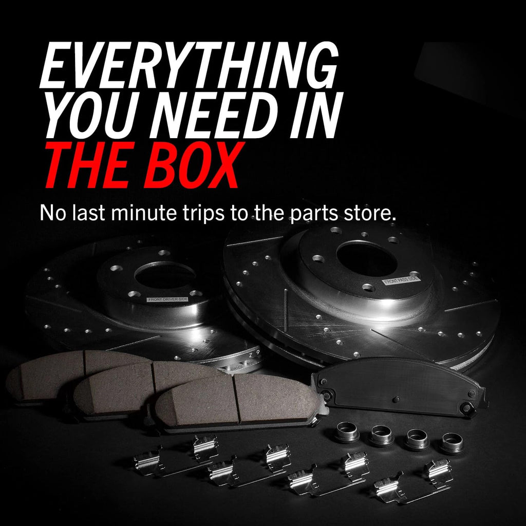 Brake Pad & Rotor Kit Front & Rear B578