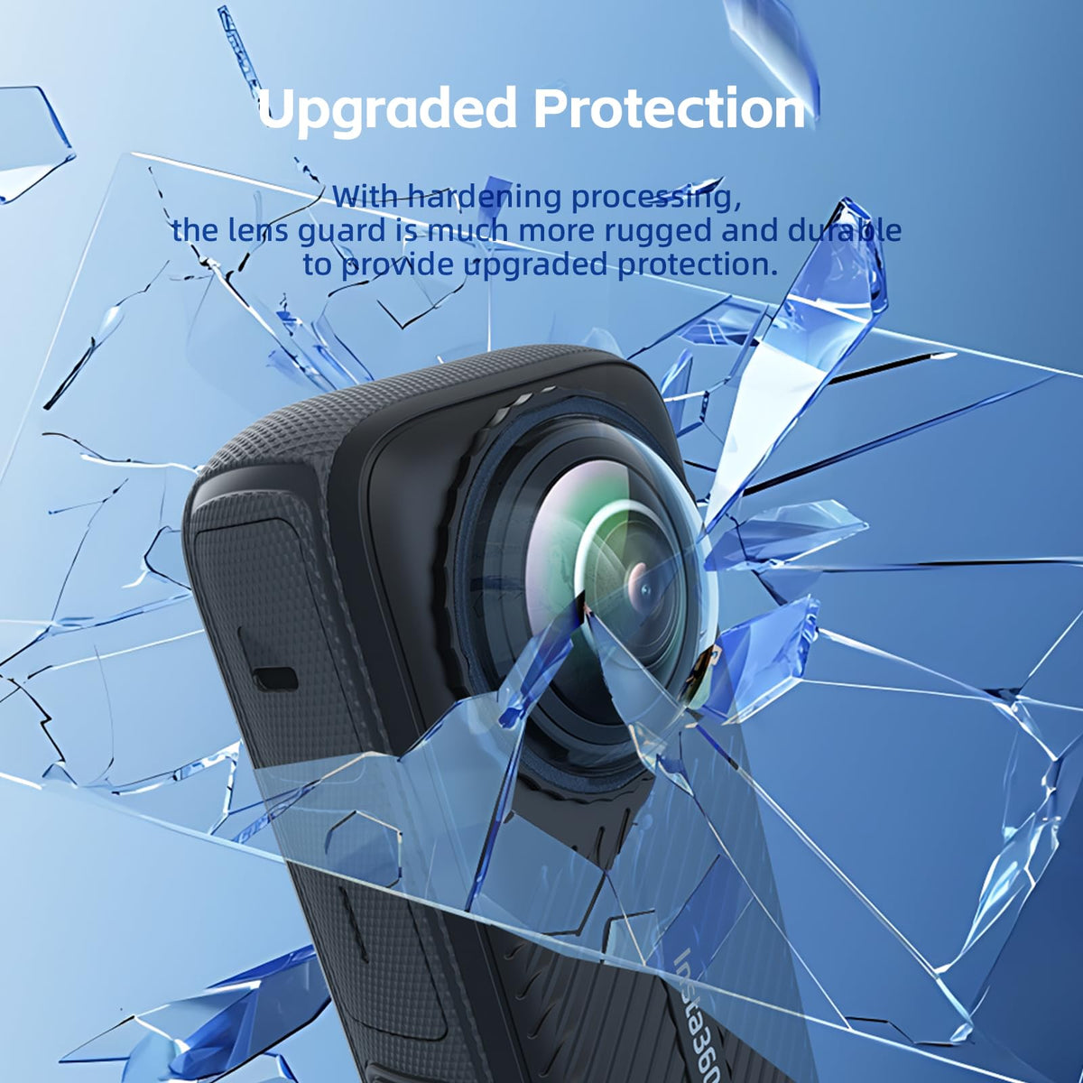 Aluminum Frame Cage Case Bag Glass Lens Guard Set Screen Protector Z53130
