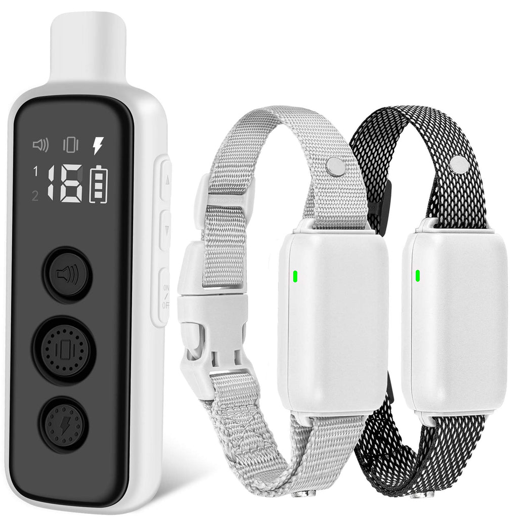 Waterproof Rechargeable Electric Dog Training Collar with Remote U28430