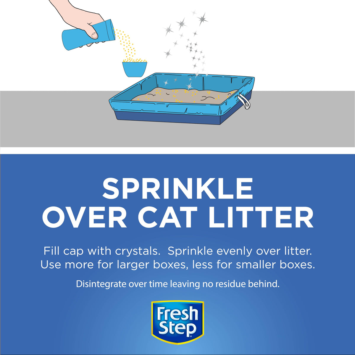 Cat Litter Crystals Deodorizer 15 Oz O562188