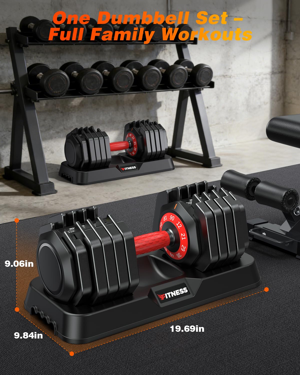 Adjustable Dumbbell Set X306197