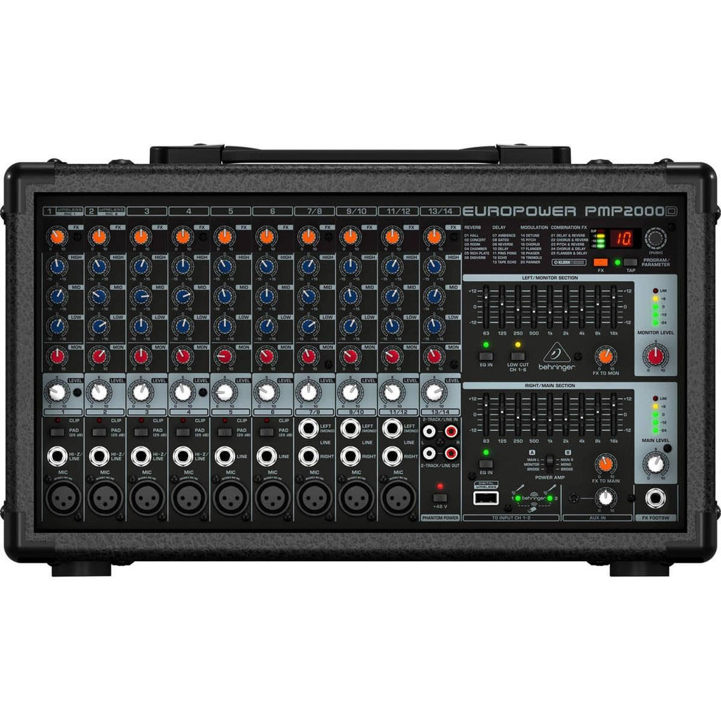 2000-Watt 14-Channel Powered Mixer O910119