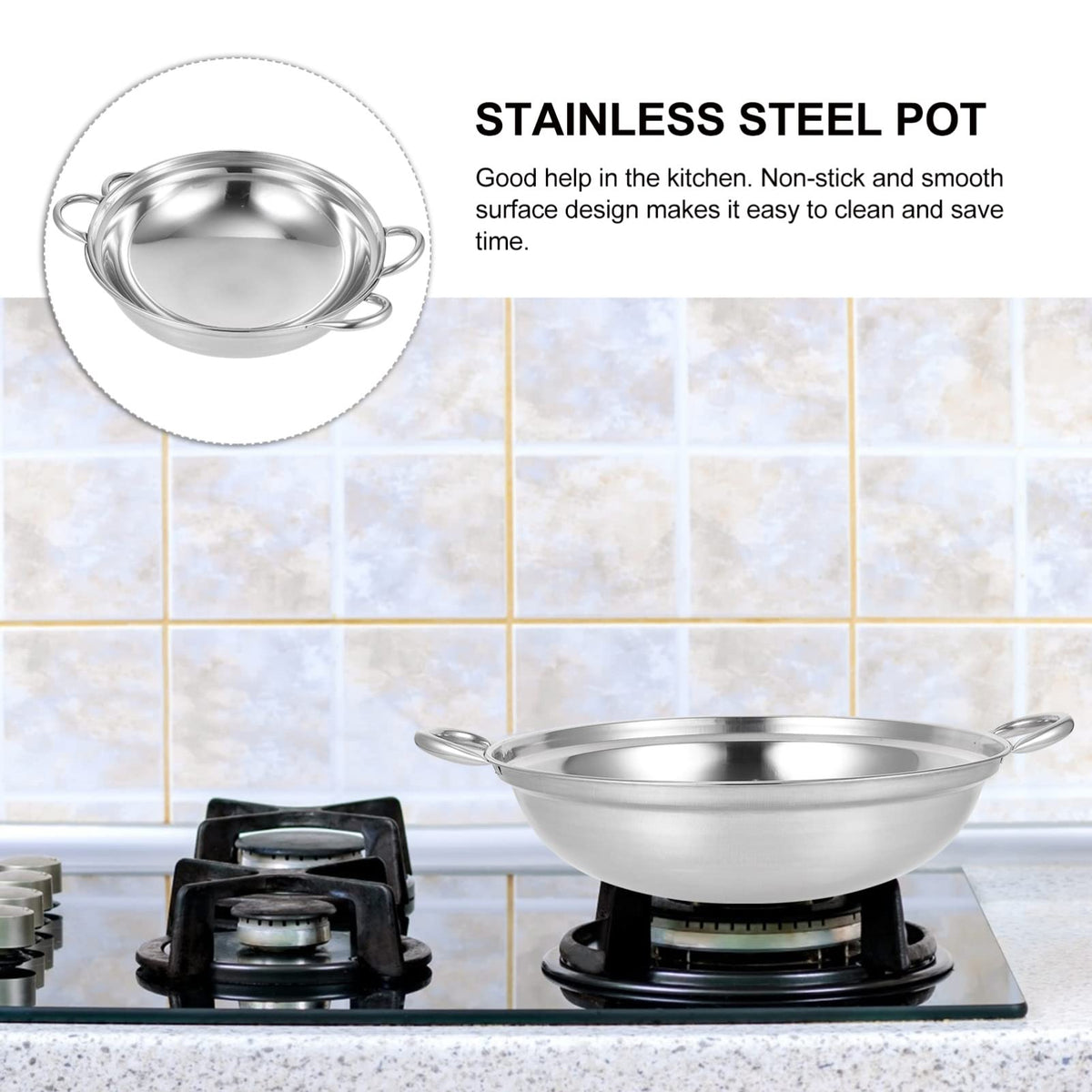 Stainless Steel Hot Pot T78425