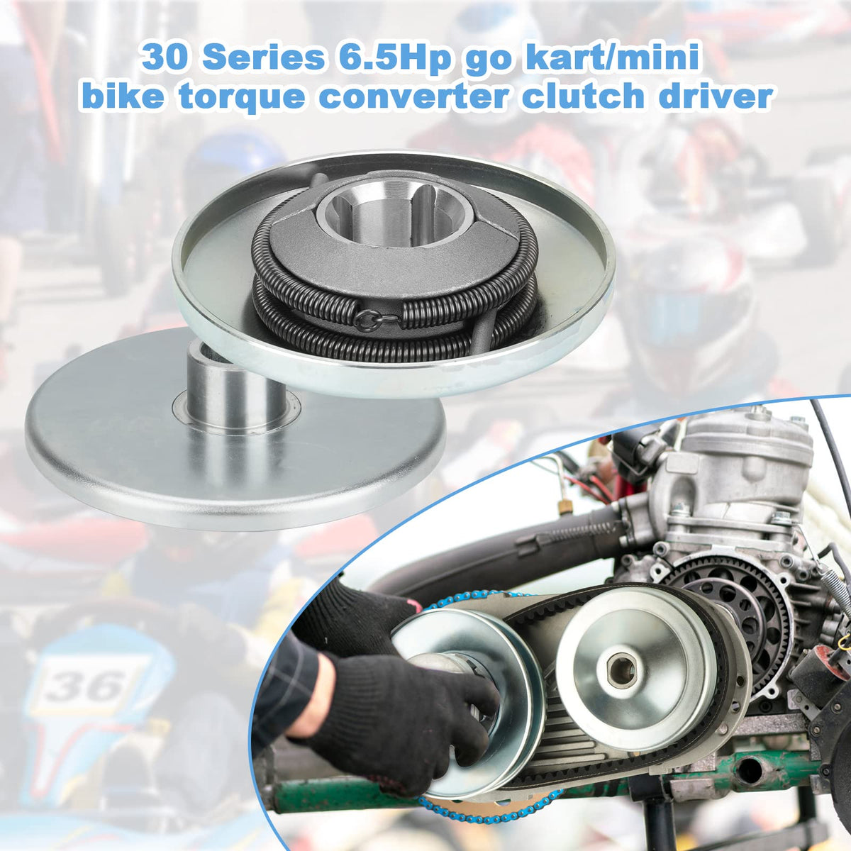 30 Series Torque Converter Clutch Driver Pulley A68108