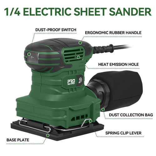 1/4 Sheet Electric Palm Sander K229505