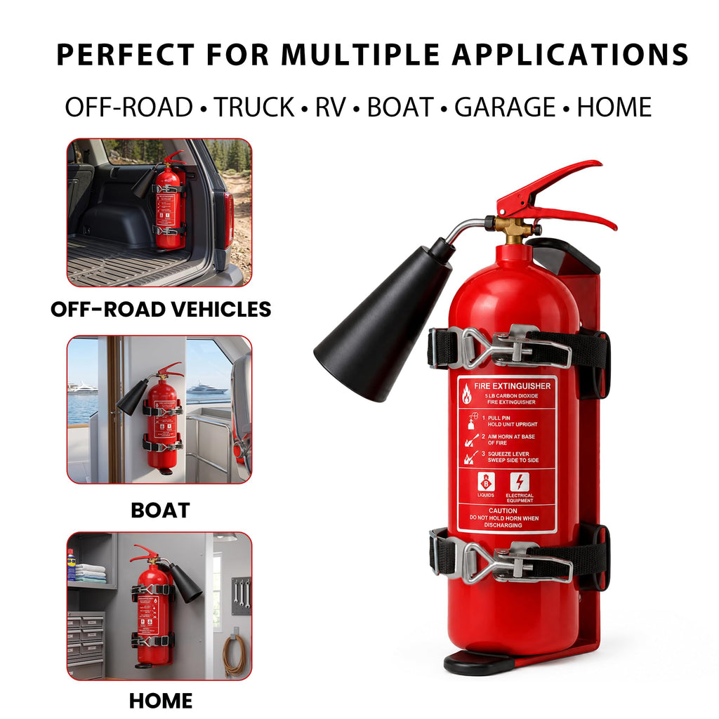 Fire Extinguisher Mount Bracket for 2.5&5lb G841500